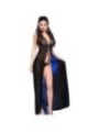CHILIROSE - CR 3275 BABYDOLL LONG & STRING NOIR S/M
