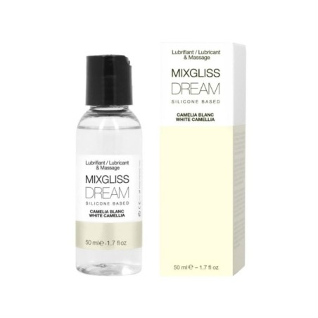MIXGLISS - LUBRIFIANT SILICONE CAMELIA BLANC DREAM 50 ML