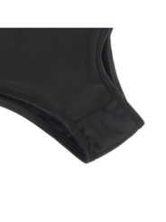 SUBBLIME - ENSEMBLE DEUX PIÈCES DE SOUTIEN-GORGE TRANSPARENT ET BANDES S/M
