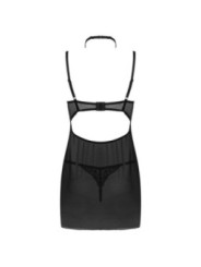 LIVCO CORSETTI FASHION - ENSEMBLE BINELLA BABYDOLL + THONG NOIR