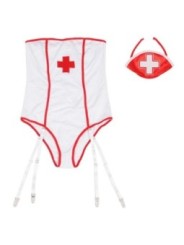 SUBBLIME - COSTUME DINFIRMIÈRE SEXY AVEC TEDDY S/M