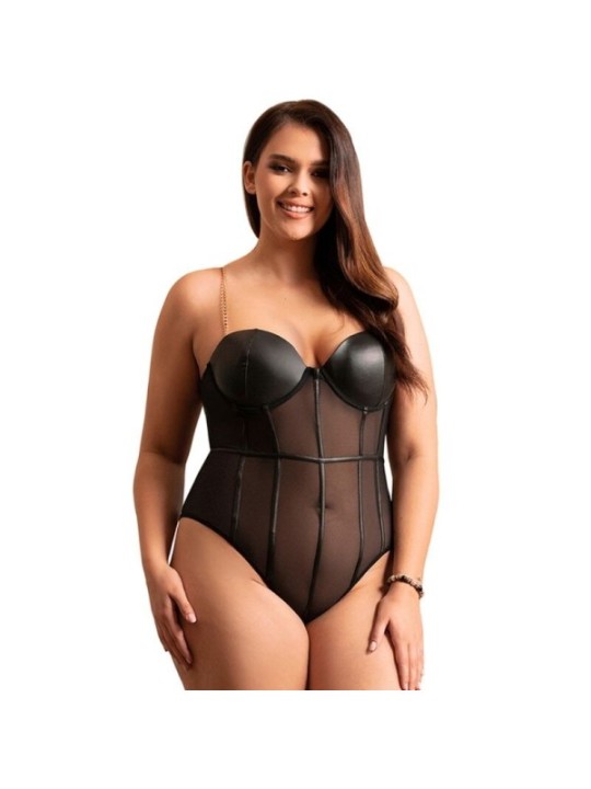 SUBBLIME - BODY NOIR  BRETELLES CHAÎNE L/XL