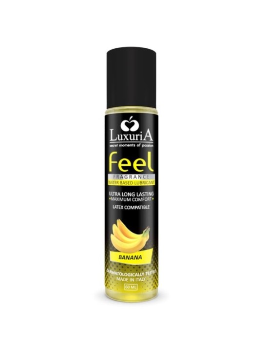 INTIMATELINE - LUXURIA LUBRIFIANT BASE D'EAU FEEL BANANE 60 ML