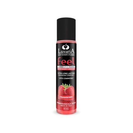 INTIMATELINE - LUXURIA LUBRIFIANT BASE D'EAU FEEL FRAISE 60 ML