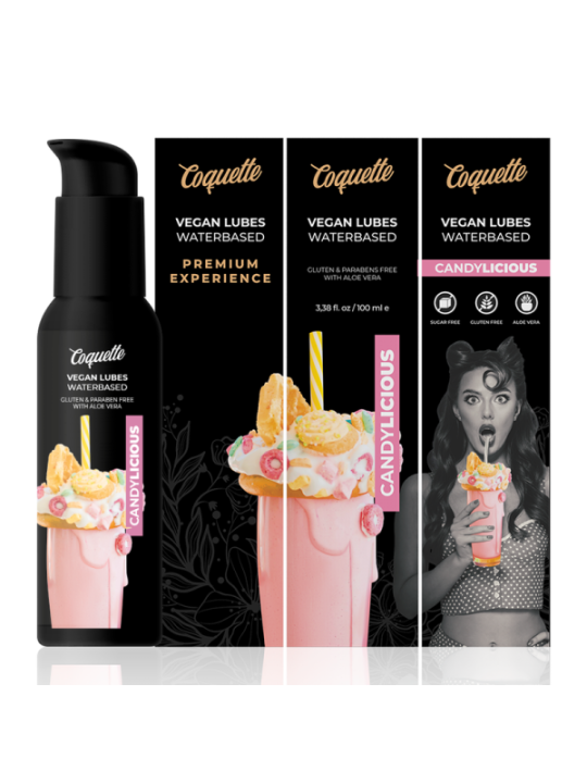 COQUETTE CHIC DESIRE - LUBRIFIANT VÉGAN CANDYLICIOUS PREMIUM EXPERIENCE 100ML