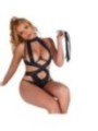 SUBBLIME - BODY LICOL SEXY AVEC HARNAIS NOIR L/XL