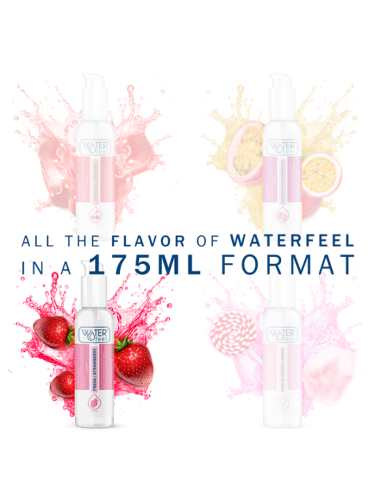 WATERFEEL - LUBRIFIANT À BASE D'EAU DE FRAISE 175 ML
