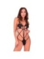 LIVCO CORSETTI FASHION - LUISINA LC 20217 BODY NOIR TAILLE UNIQUE
