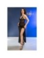 CHILIROSE - CR 4723 NUISETTE LONGUE ET STRING NOIR S