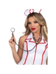 LEG AVENUE - COSTUME D'INFIRMIÈRE EN CHEF BLANC M/L