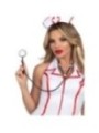 LEG AVENUE - COSTUME D'INFIRMIÈRE EN CHEF BLANC M/L