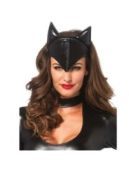 LEG AVENUE - MASQUE DE FEMME CHAT NOIR
