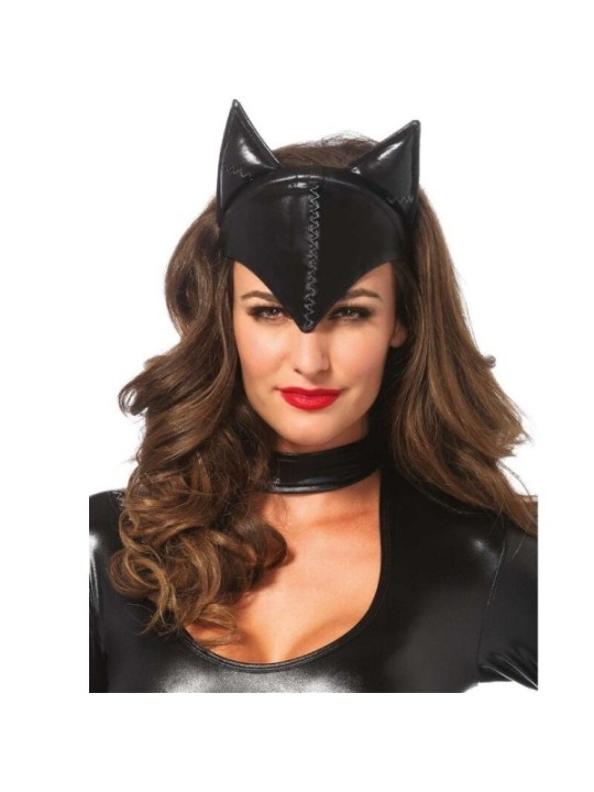 LEG AVENUE - MASQUE DE FEMME CHAT NOIR