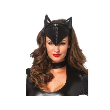 LEG AVENUE - MASQUE DE FEMME CHAT NOIR