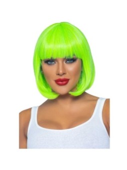 LEG AVENUE - PERRUQUE BOB FLUORESCENTE VERT FLUO