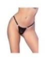 CHILIROSE - CR 4836 STRING KISS ME NOIR S/M