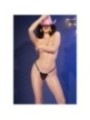 CHILIROSE - CR 4836 STRING KISS ME NOIR S/M