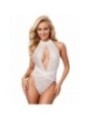 SUBBLIME - 953850 BODY DENTELLE BLANC S/M