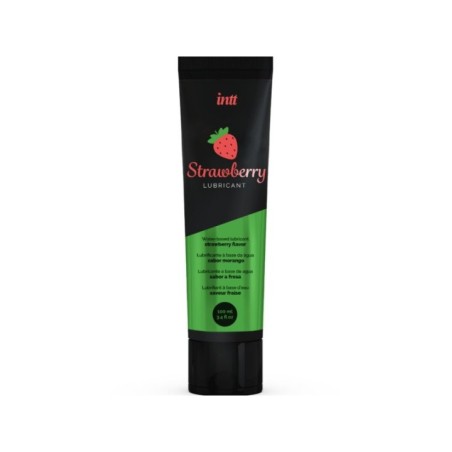 INTT LUBRICANTS - LUBRIFIANT INTIME A BASE D''EAU SAVEUR FRAISE