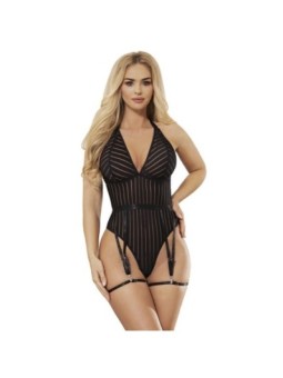 SUBBLIME - 954147 BODY AVEC PORTE-JARRETELLES NOIR S/M