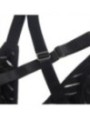 SUBBLIME - 954154 BODY AVEC PORTE-JARRETELLES NOIR L/XL