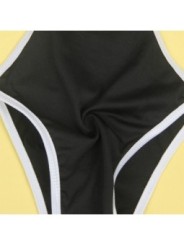 SUBBLIME - 954314 COSTUME DE FEMME SEXY NOIR/BLANC L/XL