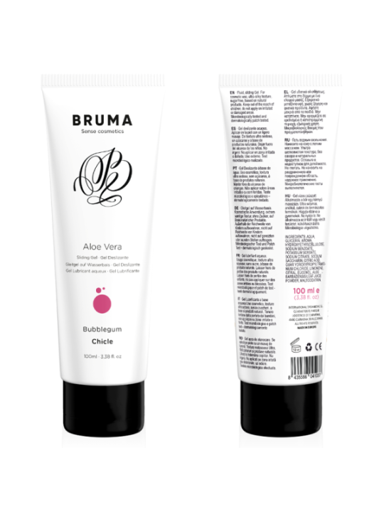 BRUMA - GEL GLISSANT ALOE VERA SAVEUR BUBBLEGUM 100 ML