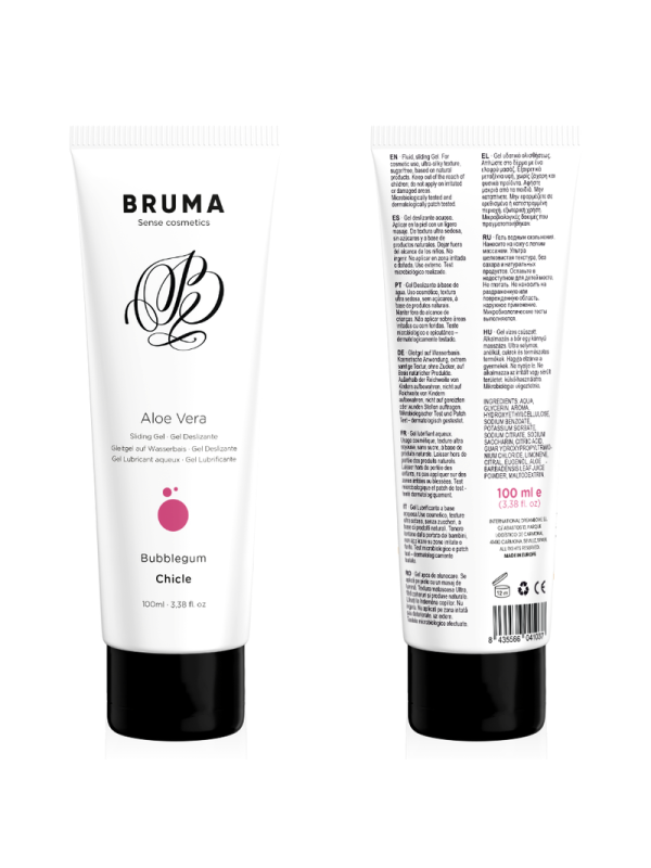BRUMA - GEL GLISSANT ALOE VERA SAVEUR BUBBLEGUM 100 ML
