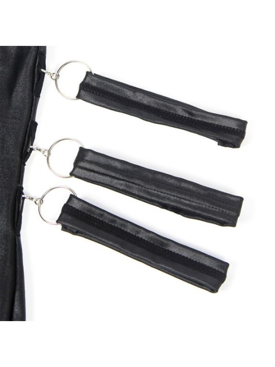 SUBBLIME - 954413 BODY BONDAGE EN CUIR NOIR L/XL
