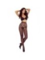 PASSION - TIOPEN 023 COLLANT FOURRURE NOIR 1/2 20 DEN