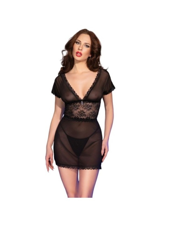 CHILIROSE - BABYDOLL CR 4830 NOIR XL