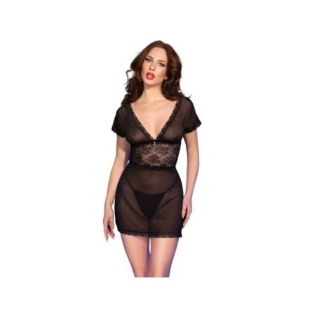 CHILIROSE - BABYDOLL CR 4830 NOIR XL