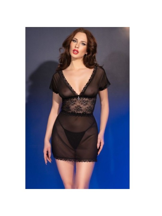 CHILIROSE - BABYDOLL CR 4830 NOIR XL