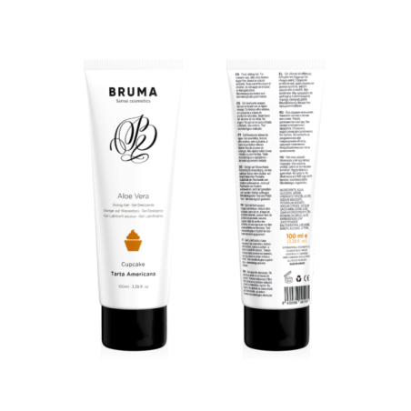 BRUMA - GEL GLISSANT À L''ALOE VERA SAVEUR CUPCAKE 100 ML
