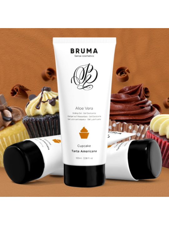 BRUMA - GEL GLISSANT À L''ALOE VERA SAVEUR CUPCAKE 100 ML
