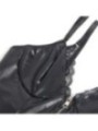 SUBBLIME - 955458 BODY FERMETURE ÉCLAIR EN CUIR NOIR S/M