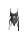 SUBBLIME - 955502 BODY EN DENTELLE AVEC NŒUDS ET JARRETELLES NOIR L/XL