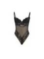 SUBBLIME - 955625 BODY EN DENTELLE AVEC FERMETURE EN BAS NOIR L/XL