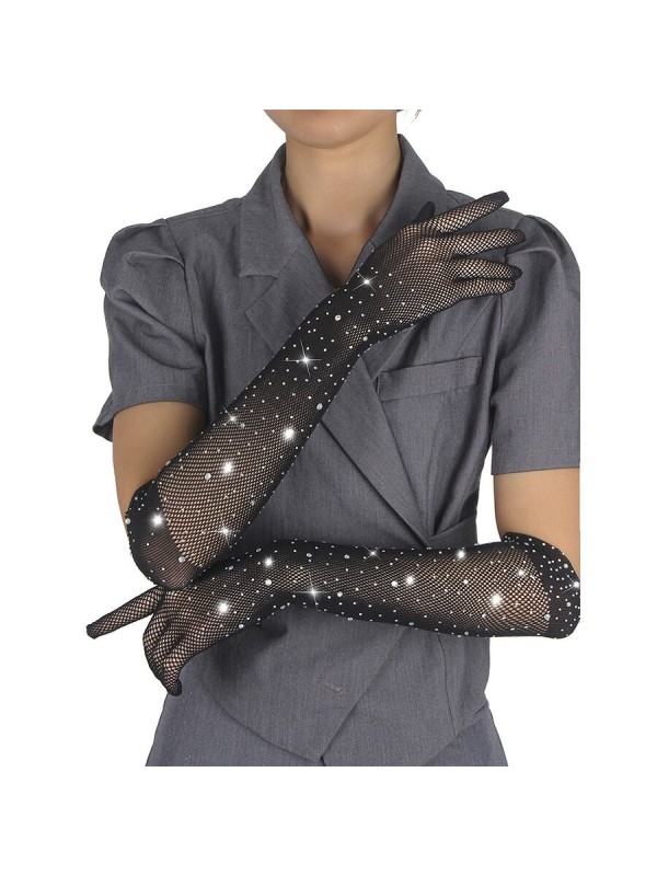 SUBBLIME - 957469GANTS SHINE TRANSPARENTS NOIRS S/M