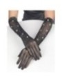 SUBBLIME - 957469GANTS SHINE TRANSPARENTS NOIRS S/M