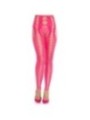 LEG AVENUE - BAS OPAQUES SANS BRETELLES ET SANS COUTURE ROSE FLUO