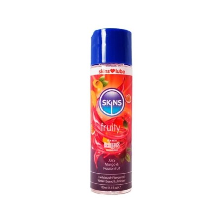 SKINS - LUBRIFIANT FRUITÉ À BASE D'EAU MANGUE & FRUIT DE LA PASSION 130 ML