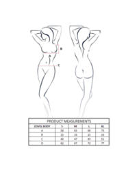 PASSION - BODY ZOVEL ROSE CLAIR L/XL