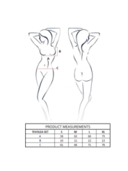 PASSION - ENSEMBLE SOUTIEN-GORGE + STRING TIVOLEA NOIR L/XL