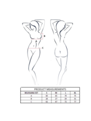PASSION - ENSEMBLE SOUTIEN-GORGE + STRING BELISSANA NOIR S/M