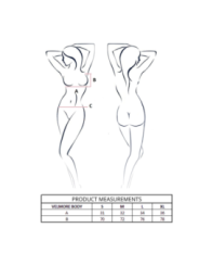 PASSION - BODY VELMORE BLEU S/M