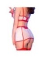 CHILIROSE - CR 4868 COSTUME D'INFIRMIÈRE BLANC/ROUGE M