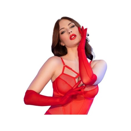 CHILIROSE - CR 4878 GANTS ROUGES TAILLE UNIQUE