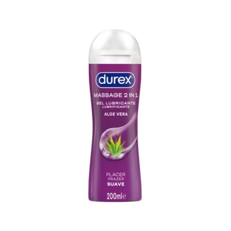 DUREX - GEL LUBRIFIANT DE MASSAGE DOUX À L'ALOE VERA 200 ML