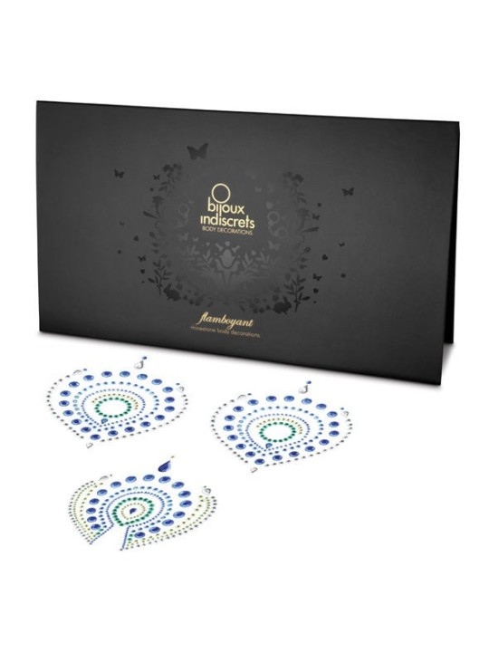 BIJOUX - INDISCRETS FLAMBOYANT BLEU&VERT